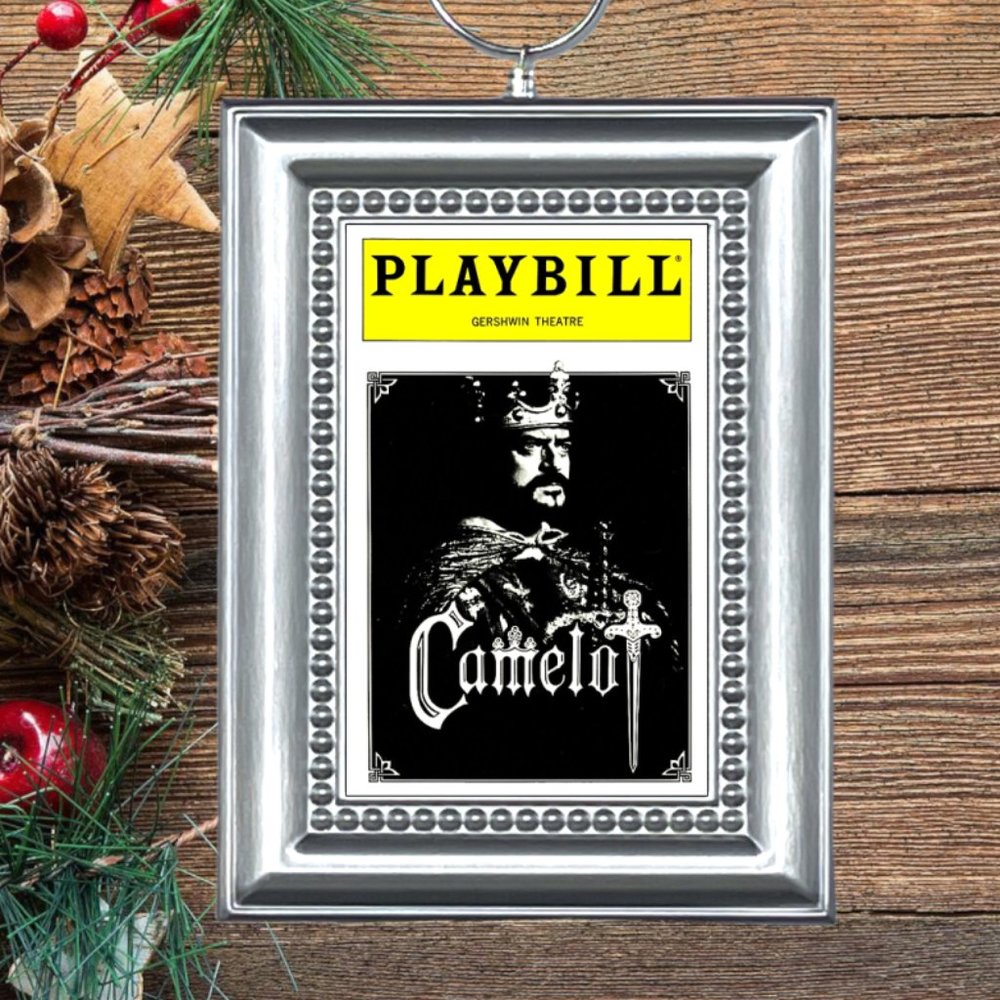 Camelot‎ Broadway Musical Playbill Christmas Tree Ornament